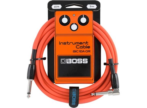 <b>BOSS BIC-10A-OR COR DE LARANJA Cabo Audio Instrumento Jack reto/angulado mono 3 metros comprimento Garantia Vitalícia</b> <b>BOSS BIC-10A-OR COR DE LARANJA Cabo Audio Instrumento Jack reto/angulado mono 3 metros comprimento Garantia Vitalícia</b>
